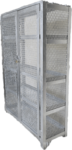 locked liquor cabinet tall